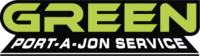 Green Port-a-Jon